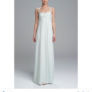 •AMSALE bridesmaids dress• pale blush color•